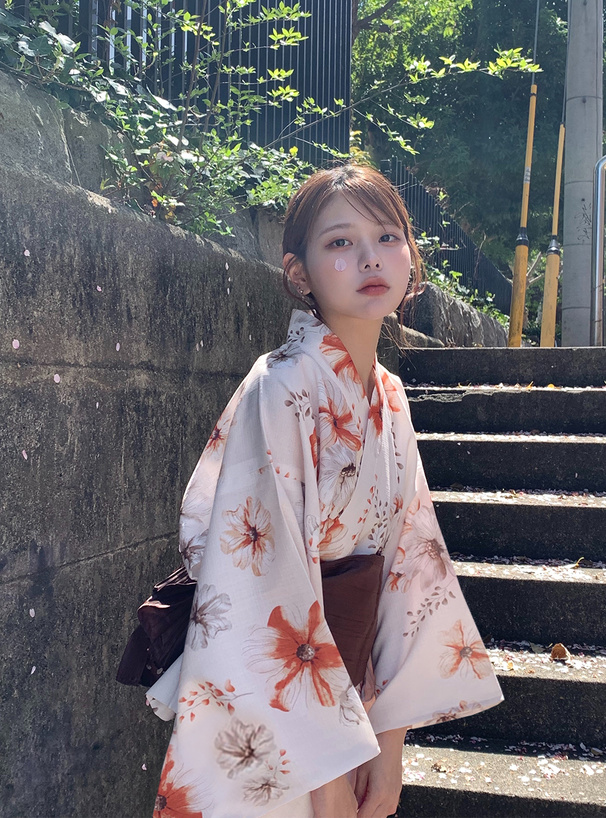 3点セット2Way花柄セパレート浴衣[gi1610] | レディース