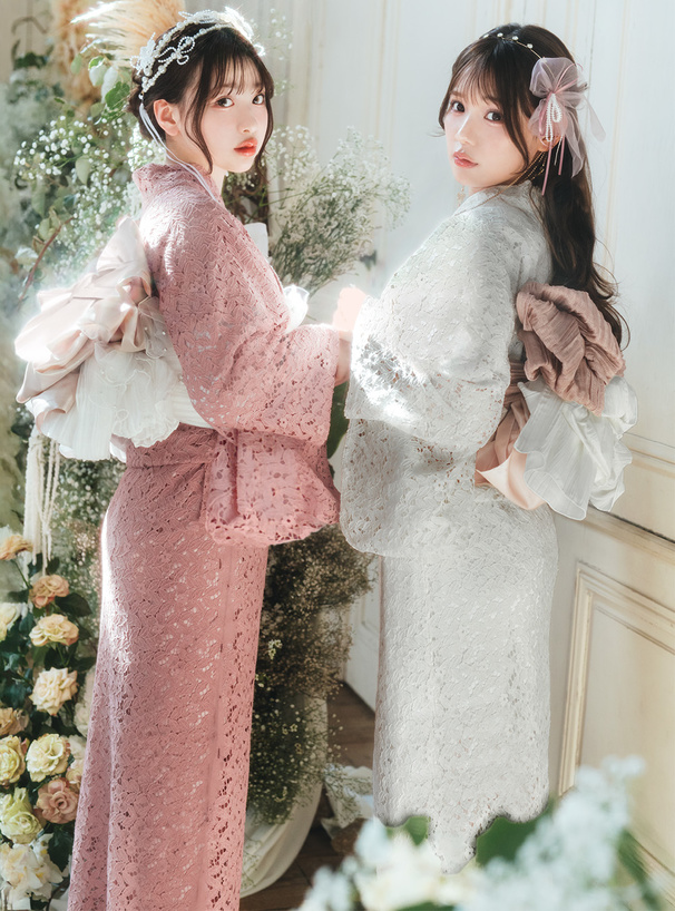 チュールリボンヘアピン