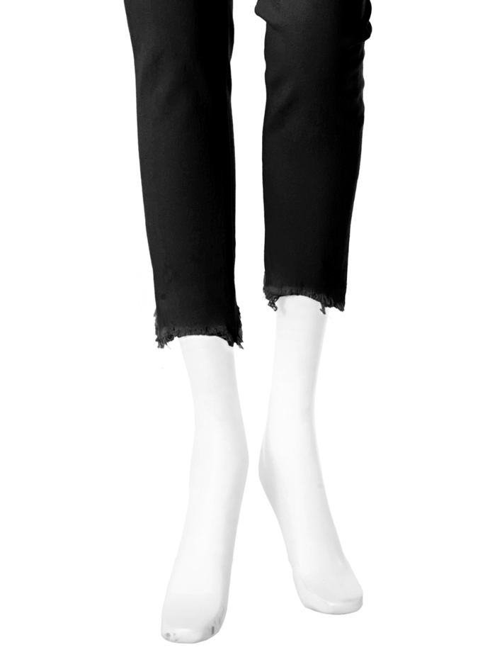フライドヘムストレッチスキニーパンツ