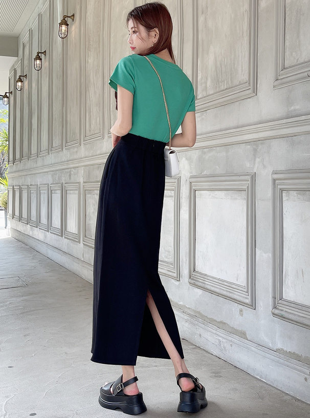 バックスリットタイトスカート[gm385] | レディースファッション通販の