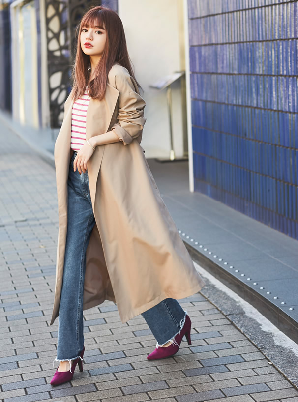カットオフストレートデニム