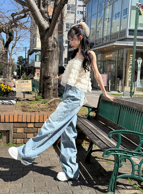 2Wayフリルチュールビスチェスカート