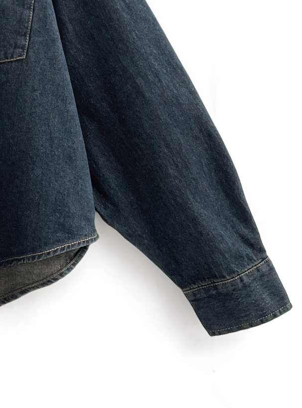 オーバーサイズデニムシャツ