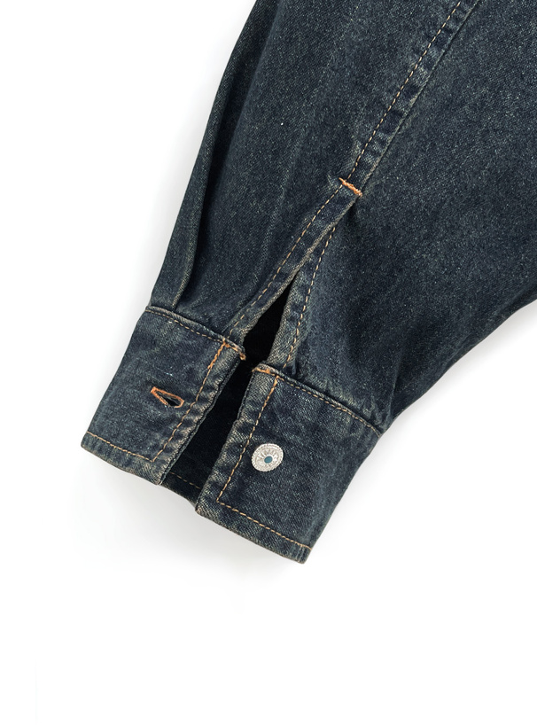 オーバーサイズデニムシャツ