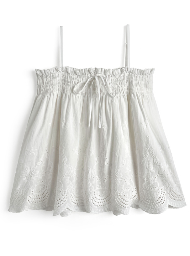 かぐれ スカラップ刺繍キャミソール かぐれ（カグレ）の「スカラップ刺繍キャミソール（キャミソール