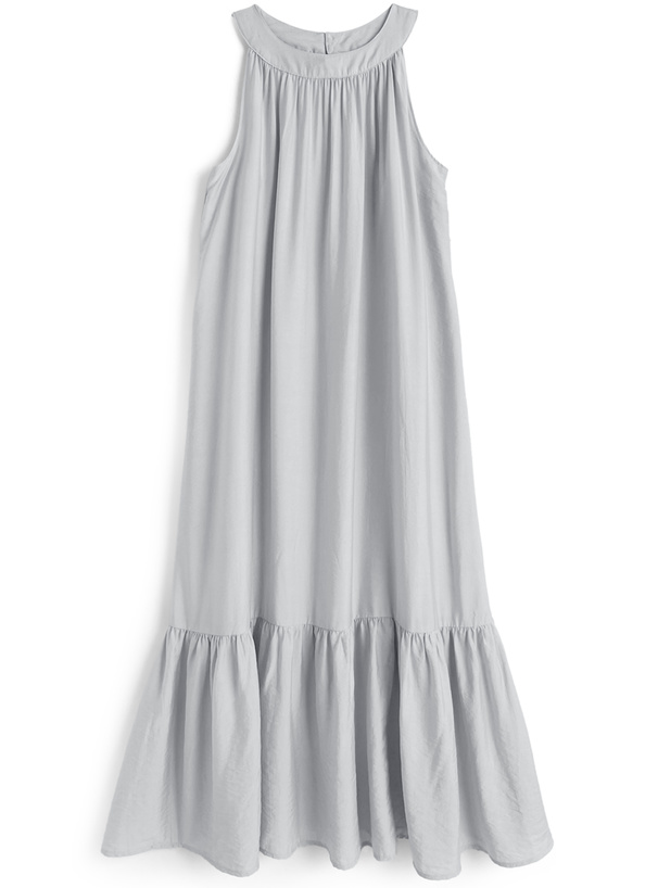 ティアードノースリーブワンピース