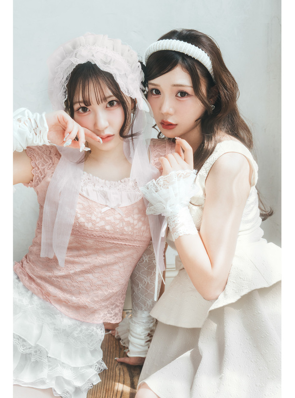 ふくれジャガードノースリーブミニワンピース