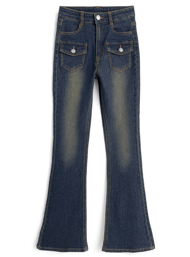 ポケットストレッチデニムパンツ