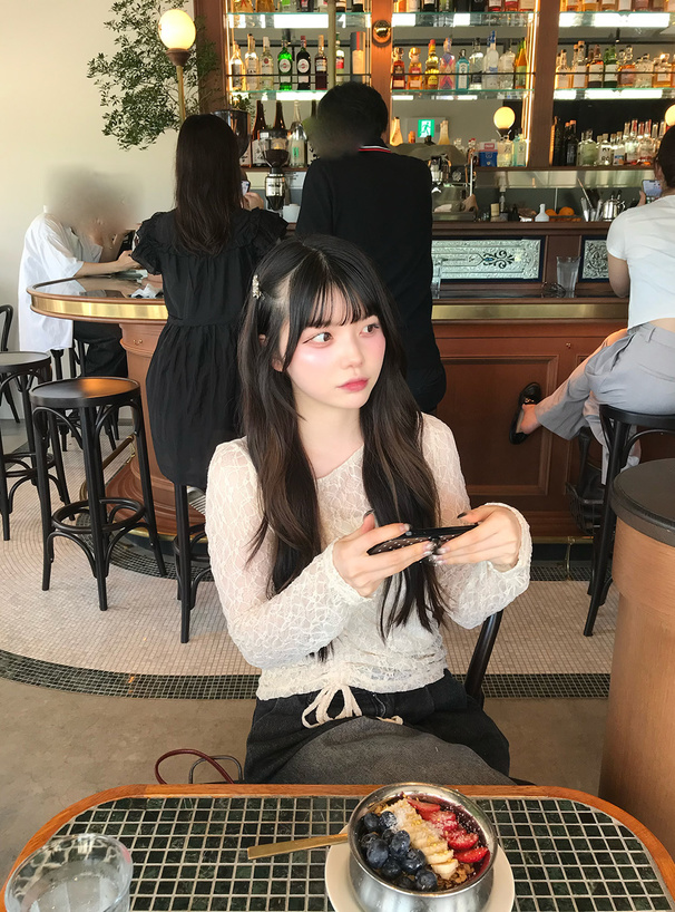 アシンメトリードロストレーストップス