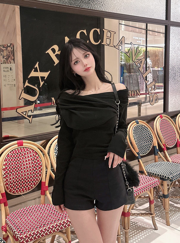 オフショルダードレープトップス[gn532] | レディースファッション通販