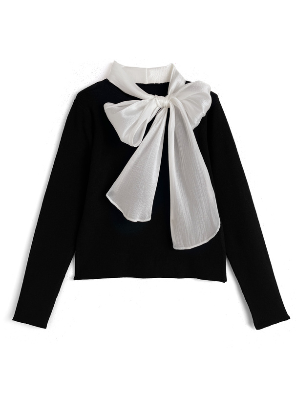 リボンニットトップス[gn533]