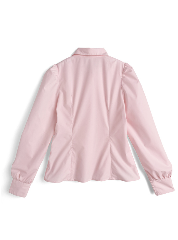 ボウタイ付きブラウス