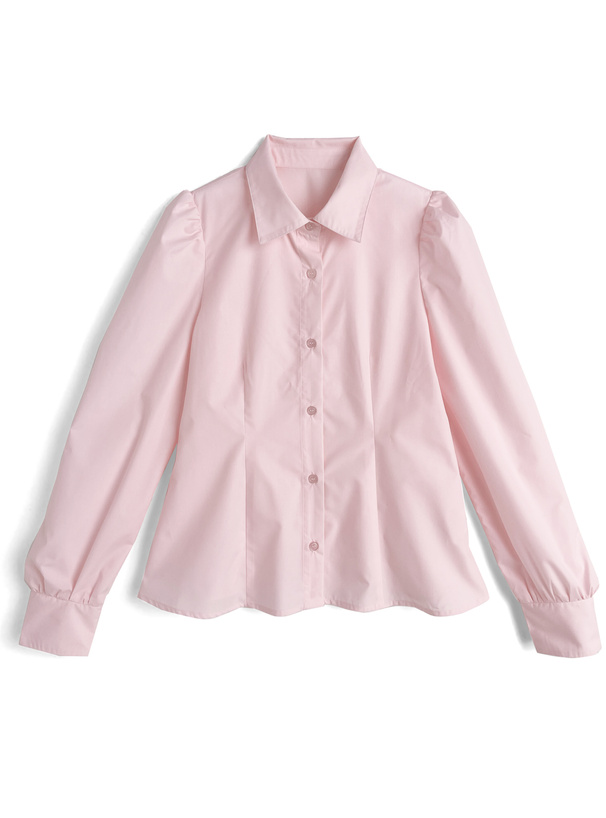 ボウタイ付きブラウス