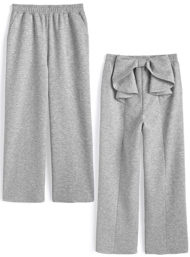 バックリボンフリルパンツ