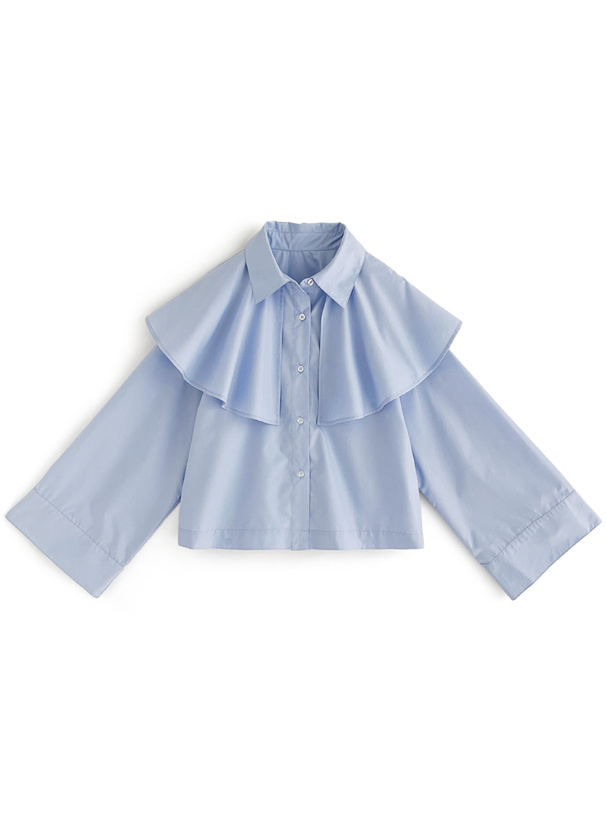 ケープカラーワイドスリーブシャツ[gn82] レディースファッション通販のグレイル(GRL)【公式】