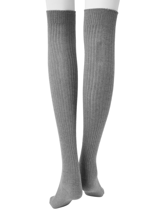 ニーハイリブソックス