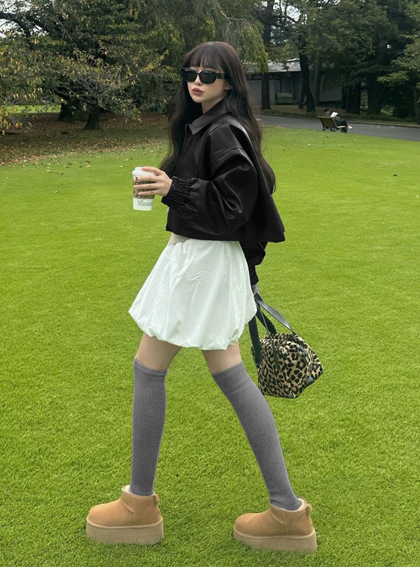 ニーハイリブソックス