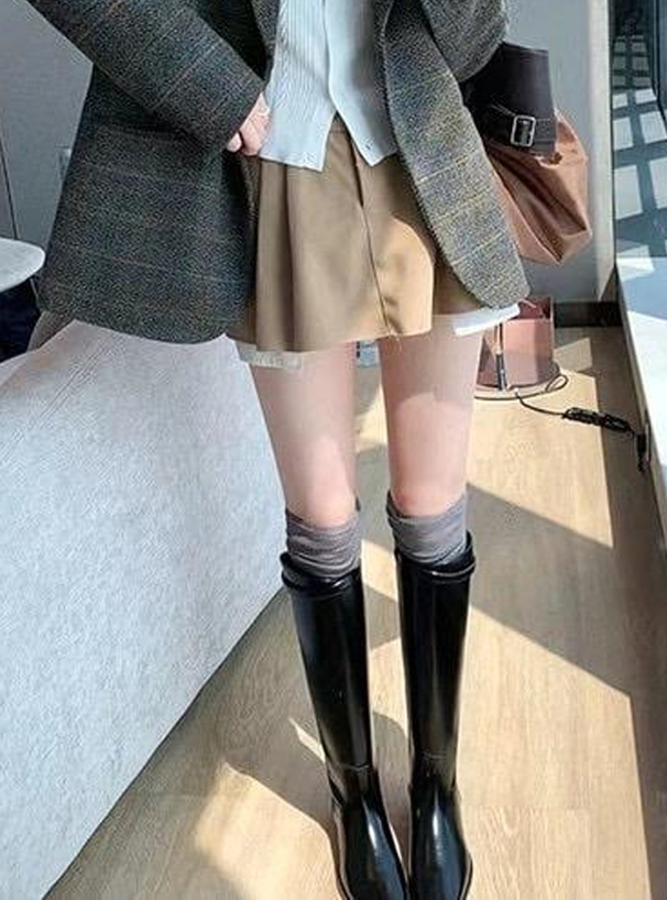 ニーハイリブソックス