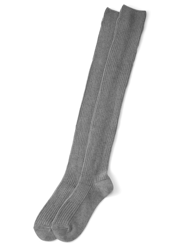 ニーハイリブソックス