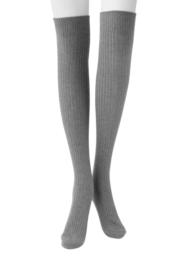 ニーハイリブソックス