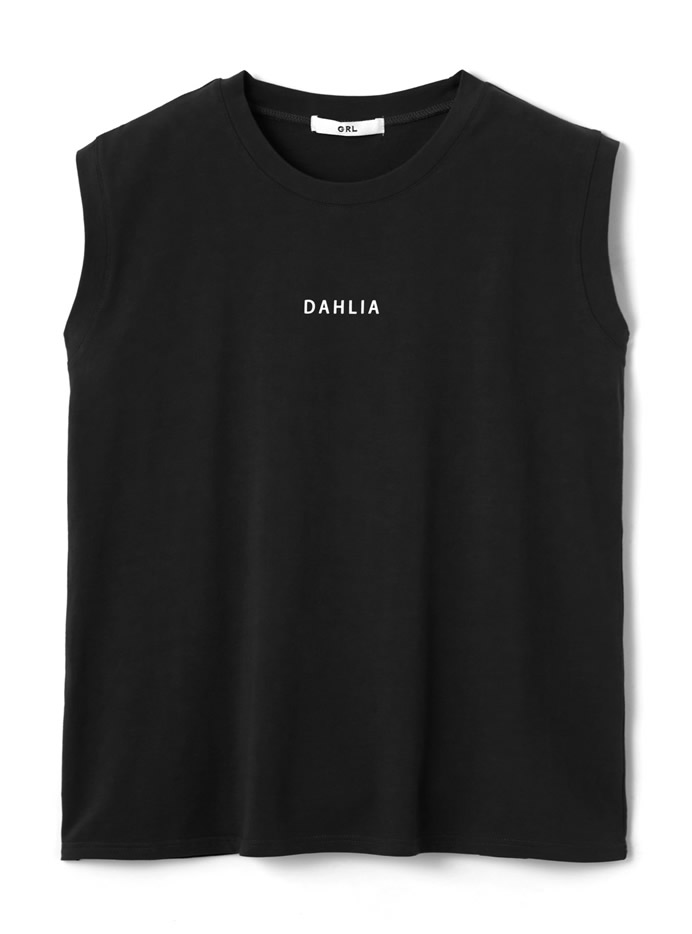 ノースリーブロゴTシャツ