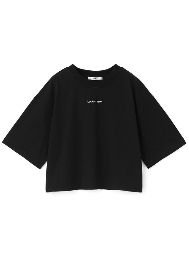 フロント刺繍ロゴTシャツ