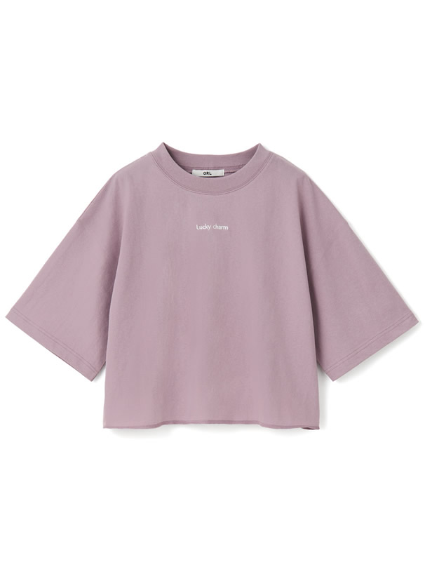 フロント刺繍ロゴTシャツ