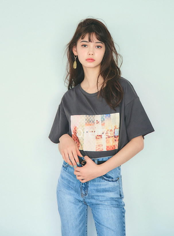 フォトプリントTシャツ