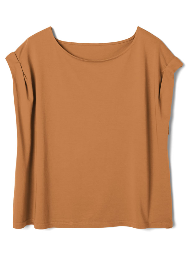 USAコットンロールアップTシャツ