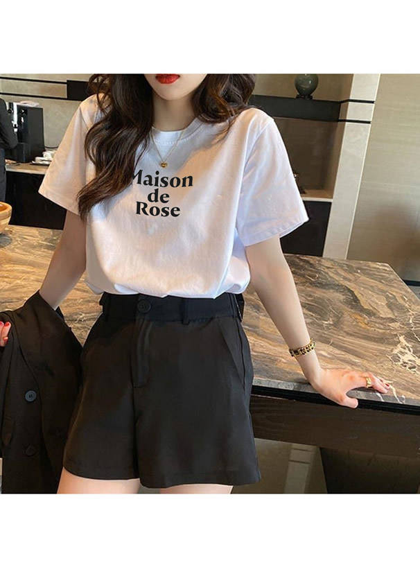 ロゴプリントTシャツ