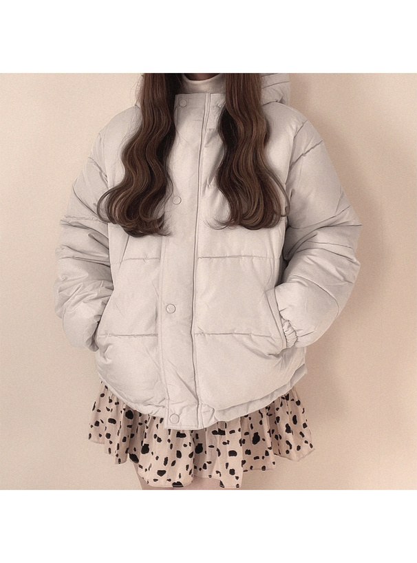 フーディ中綿ダウンジャケット[iz384] | レディースファッション通販の ...