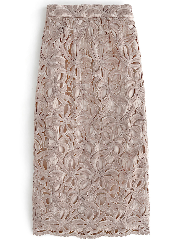 リボンレースタイトスカート[jh63] | レディースファッション通販の