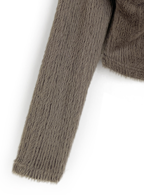 オープンカラーフロントギャザーシャギートップス[jm082] | レディース