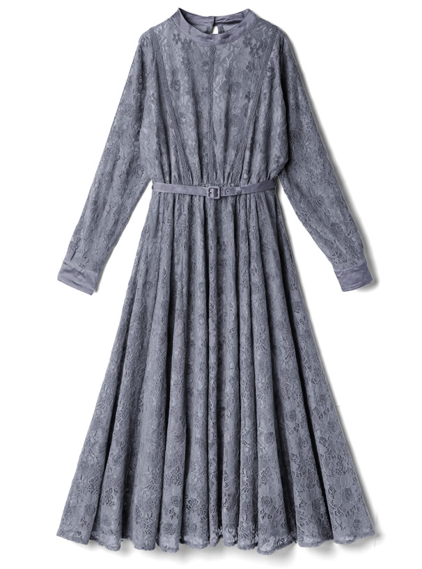 ベルト付きフラワーレースワンピース K8554v レディースファッション通販のグレイル Grl 公式