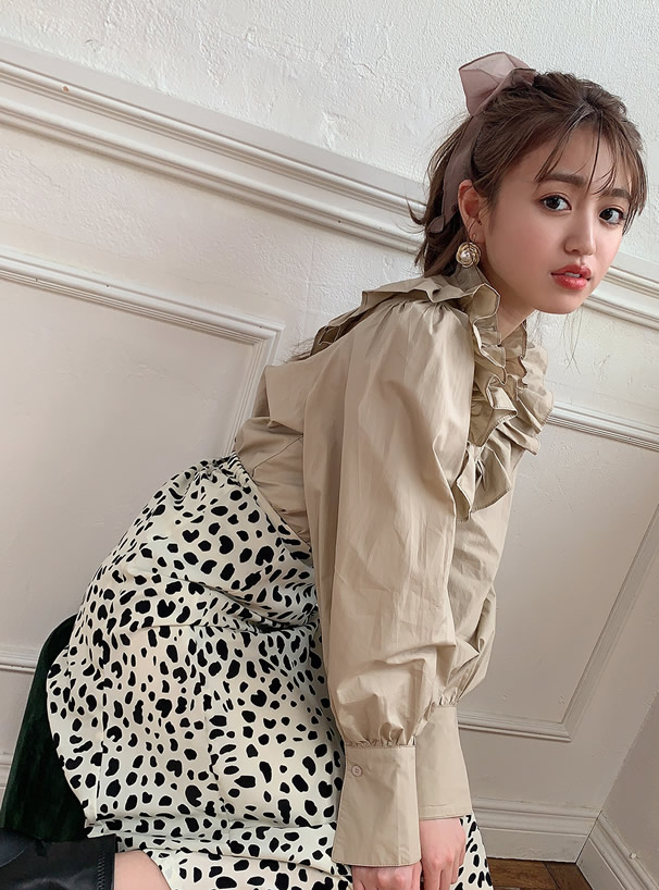 ダルメシアン柄フレアスカート K8562y レディースファッション通販のグレイル Grl 公式