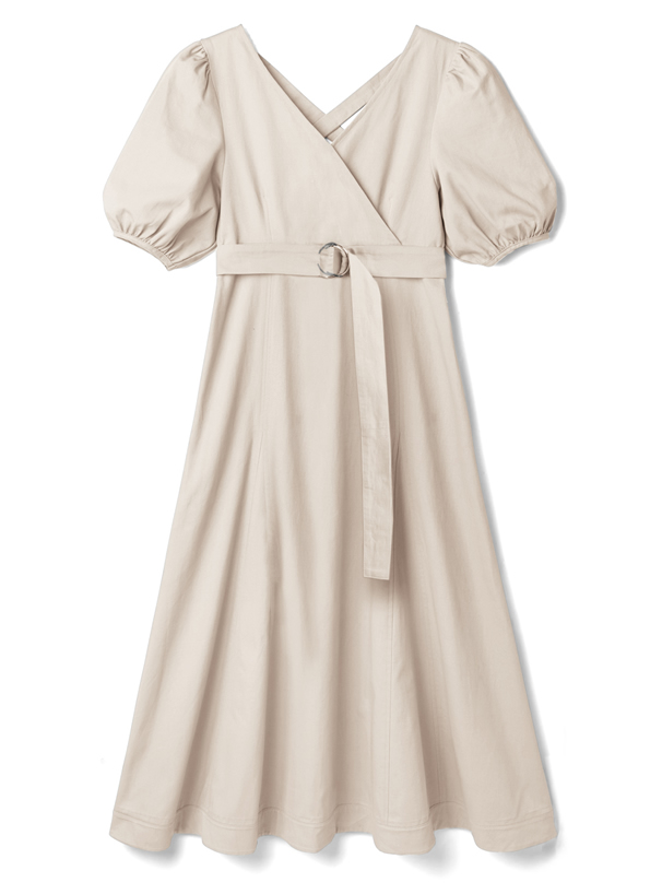 白石麻衣 ベルト付きバックオープンパフスリーブワンピース K8796w レディースファッション通販のグレイル Grl 公式