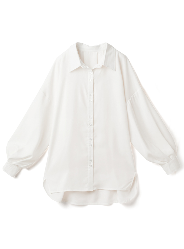 サイドスリットバックタックロングシャツ K38a レディースファッション通販のグレイル Grl 公式