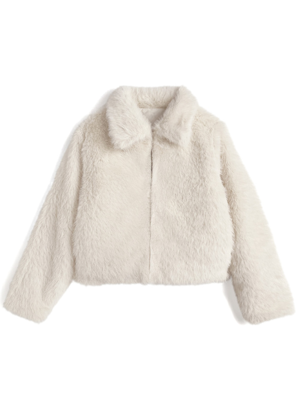 ステンカラーファーコート