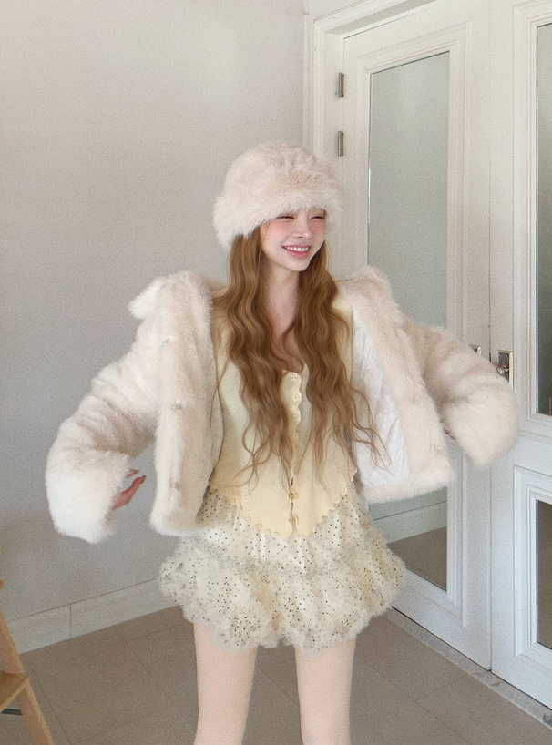 ステンカラーファーコート[kd112] | レディースファッション通販の