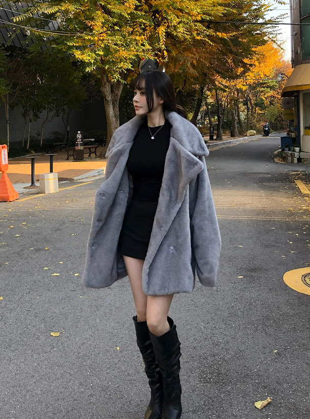 エコファーミドルコート[kd117] | レディースファッション通販の