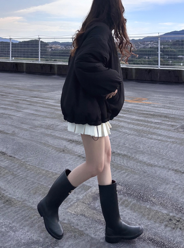 2Wayリバーシブルボアジャケット