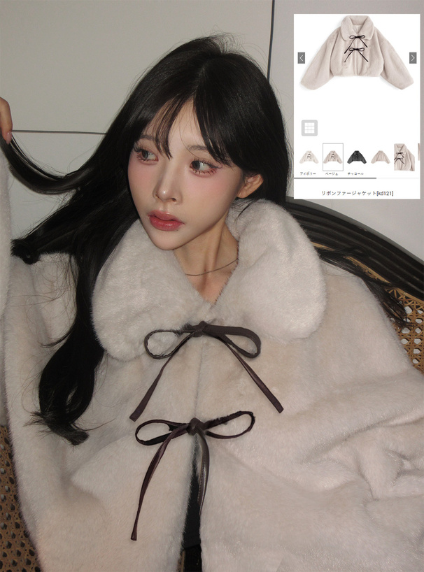 リボンファージャケット[kd121] | レディースファッション通販の