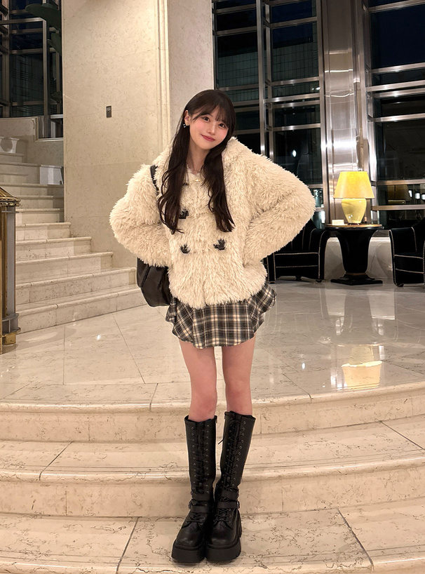 ビットプードルファーコート