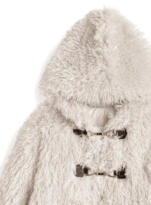 ビットプードルファーコート