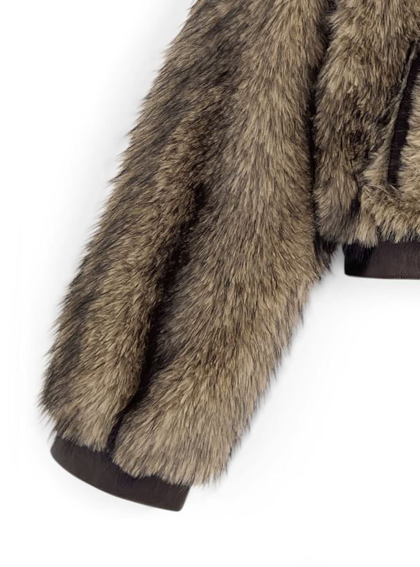 ファーライダースジャケット