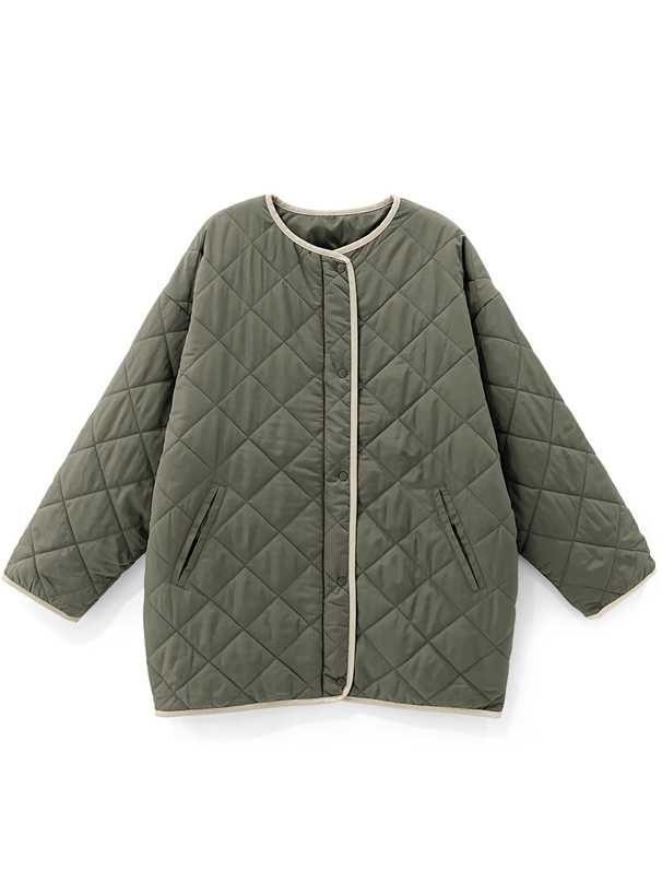 パイピングキルティングジャケット[kd17] | レディースファッション通販のグレイル(GRL)【公式】