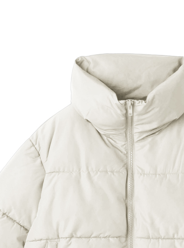 ハイネック中綿ダウンジャケット[kd54] | レディースファッション通販
