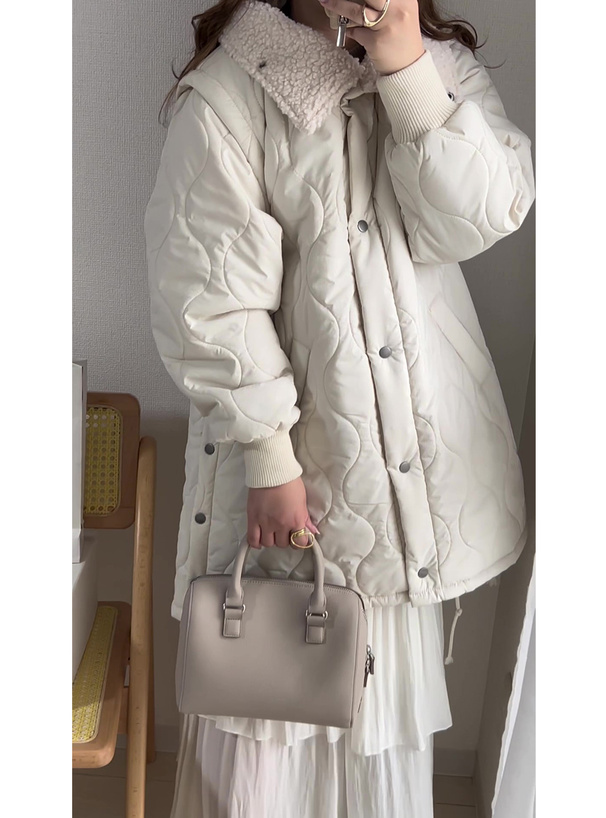 袖2wayキルティングジャケット[kd61] | レディースファッション