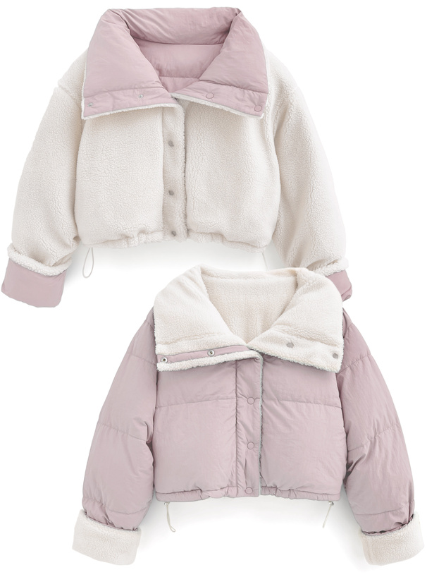 リバーシブルナイロンボアジャケット