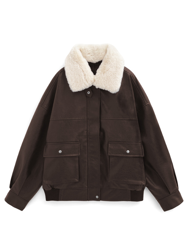 SHAGGIE レザージャケット ファー SHAGGIE レザージャケット ファー SHAGGIE レザージャケット